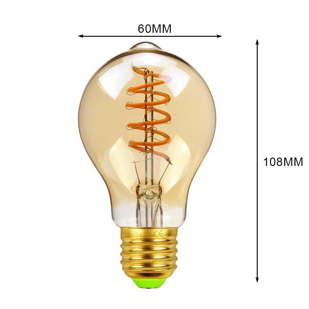 Ampoule Industrielle Filament A19 - Style Industriel.co