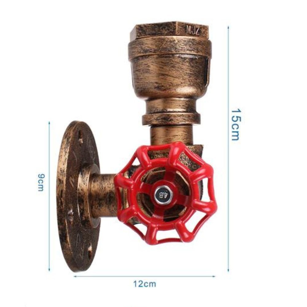 Applique Murale Industrielle Robinet Incendie - Style Industriel.co