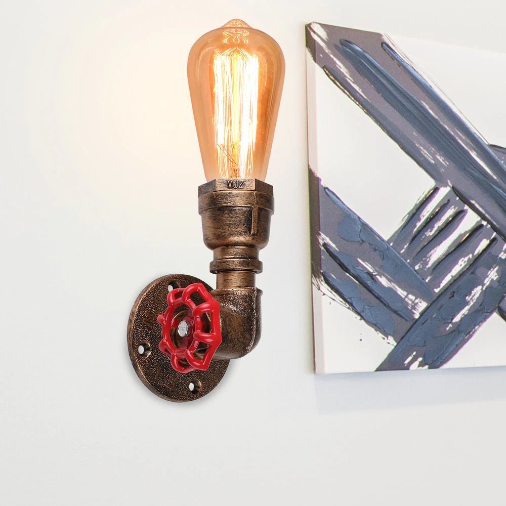Applique Murale Industrielle Robinet Incendie - Style Industriel.co