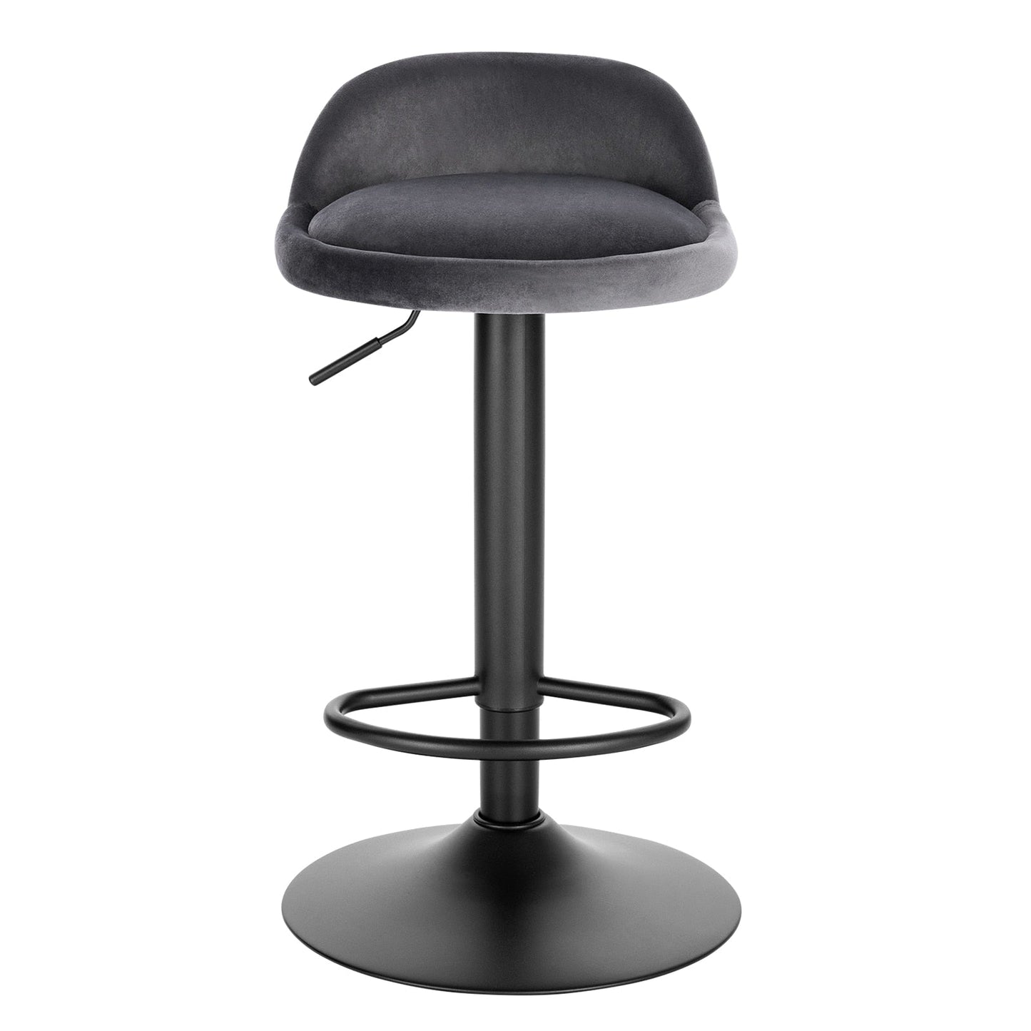 Chaise de Bar Industrielle en Velours - Style Industriel.co