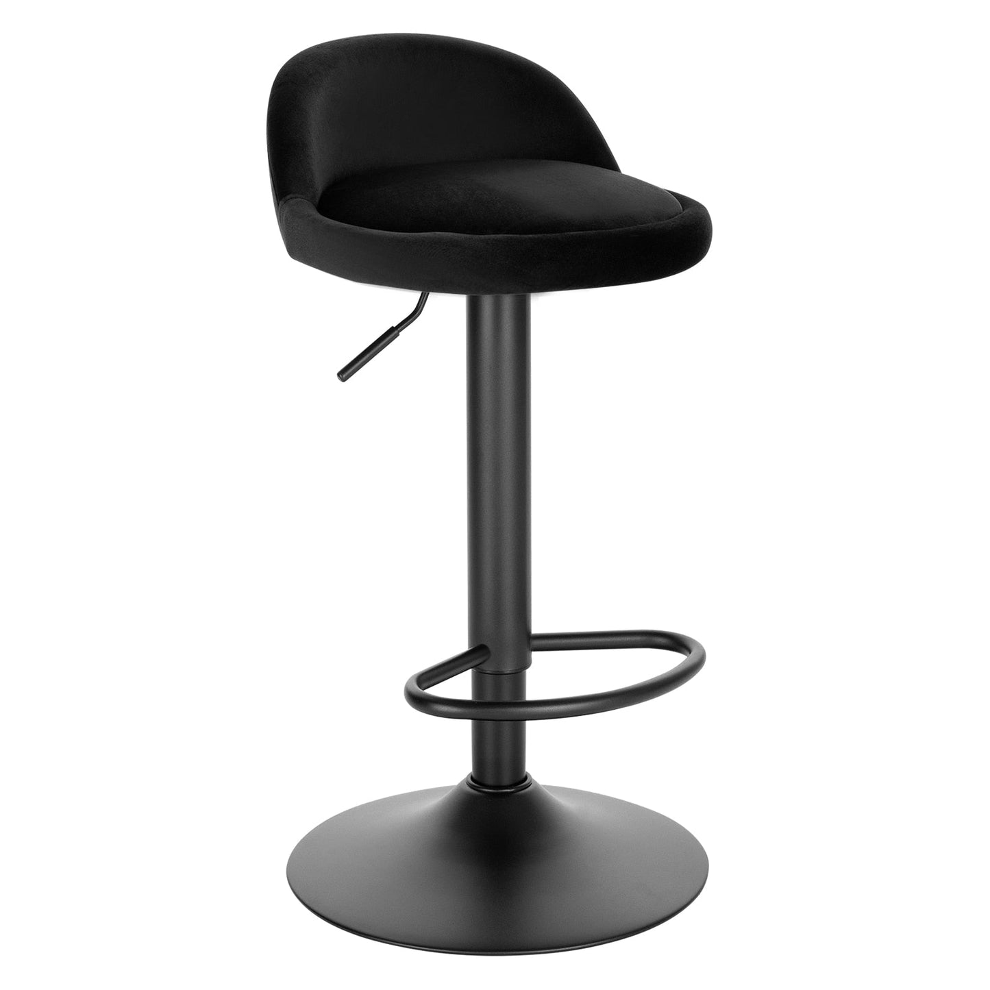Chaise de Bar Industrielle en Velours - Style Industriel.co