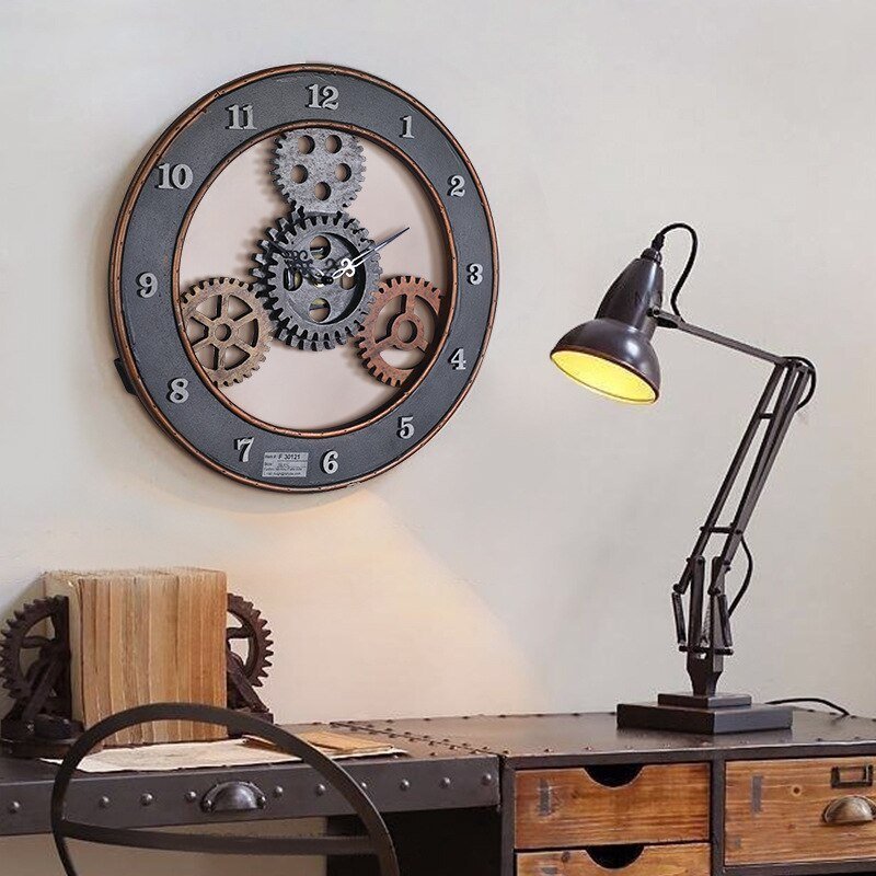 Horloge Industrielle Moderne - Style Industriel.co
