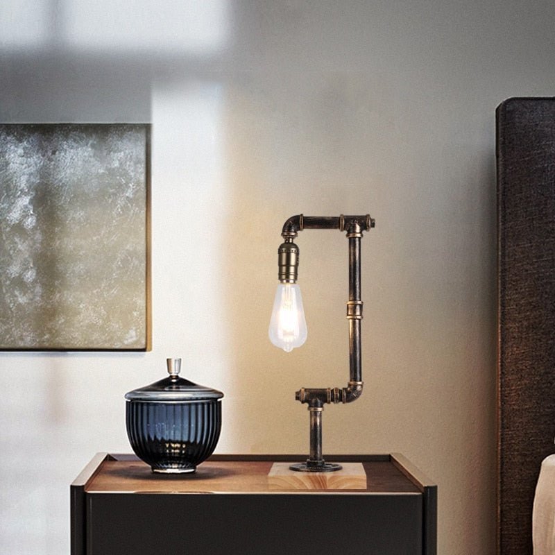 Lampe de Chevet Industrielle Artisanale - Style Industriel.co