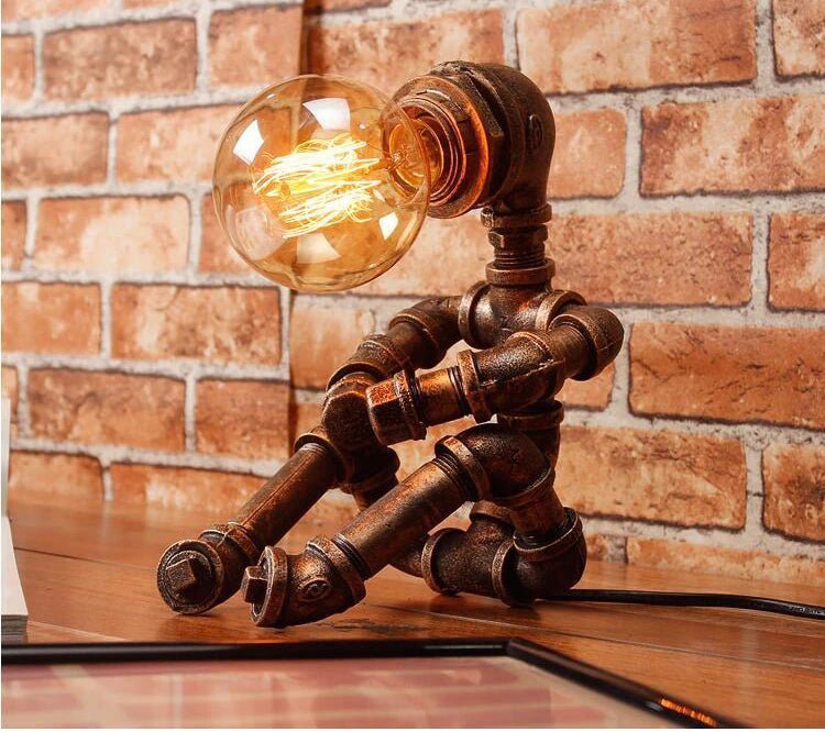 Lampe de Chevet Industrielle Style Astronaute - Style Industriel.co