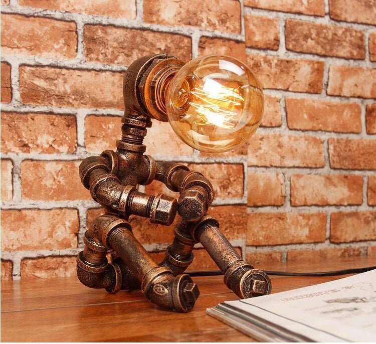 Lampe de Chevet Industrielle Style Astronaute - Style Industriel.co