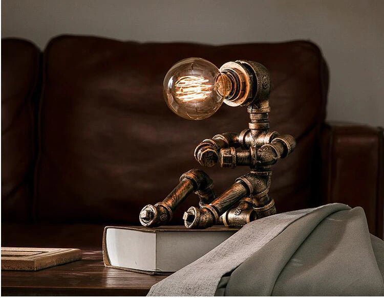 Lampe de Chevet Industrielle Style Astronaute - Style Industriel.co