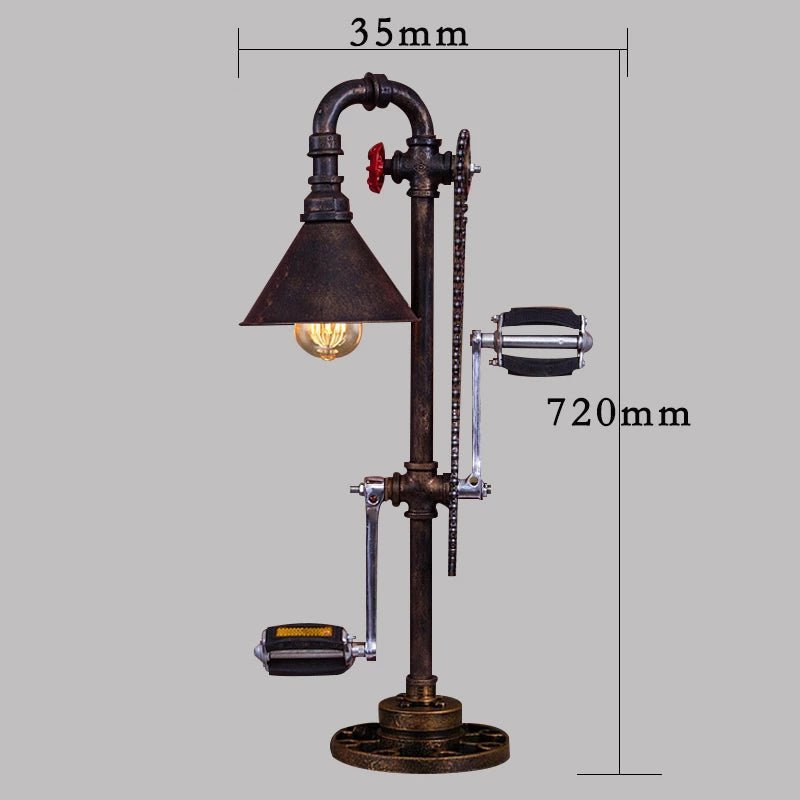 Lampe de Chevet Industrielle Vélo - Style Industriel.co