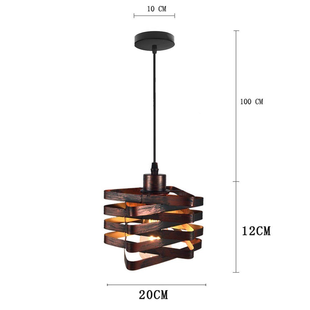 Suspension Industrielle Ferraille Conceptuelle - Style Industriel.co