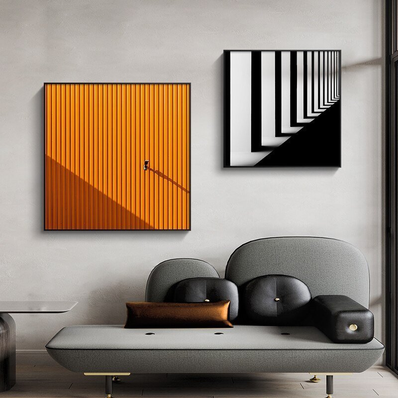Tableau Industriel Orange - Style Industriel.co