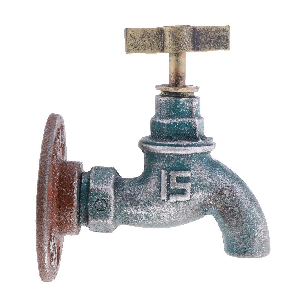 Crochet de serviette industriel en forme de valve de spigot - Style Industriel.co