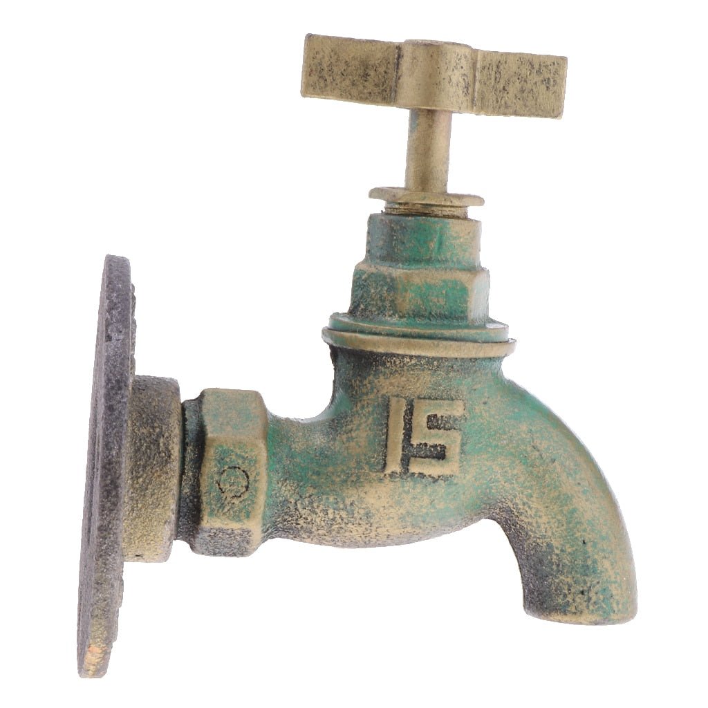 Crochet de serviette industriel en forme de valve de spigot - Style Industriel.co