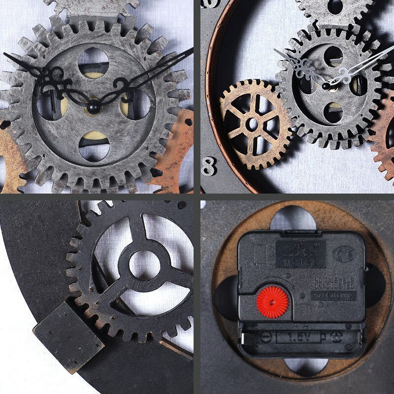 Horloge Industrielle Moderne - Style Industriel.co
