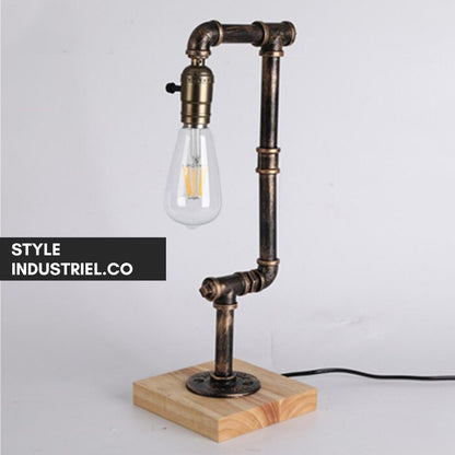 Lampe de Chevet Industrielle Artisanale - Style Industriel.co