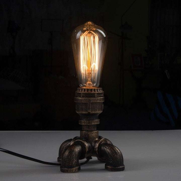 Lampe de Chevet Industrielle Coudes à 90° - Style Industriel.co