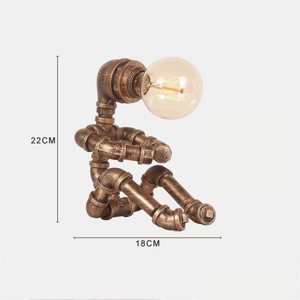 Lampe de Chevet Industrielle Style Astronaute - Style Industriel.co