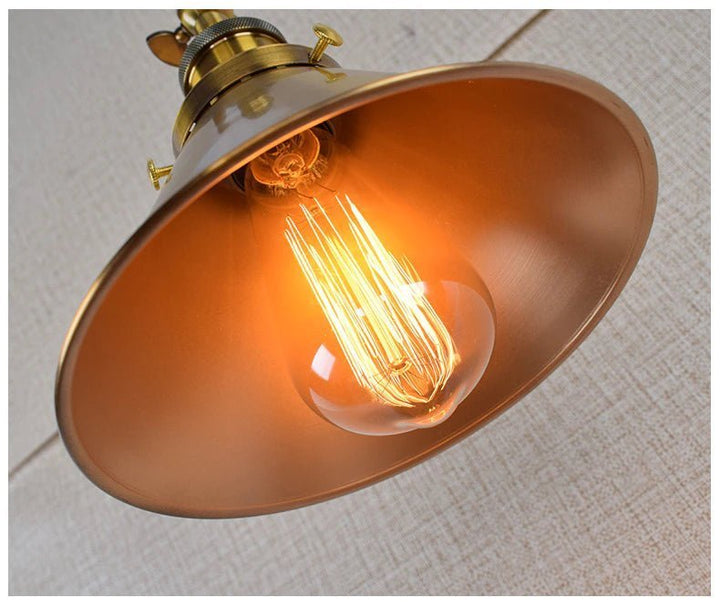 Lampe de Chevet Murale Industrielle Design Or - Style Industriel.co