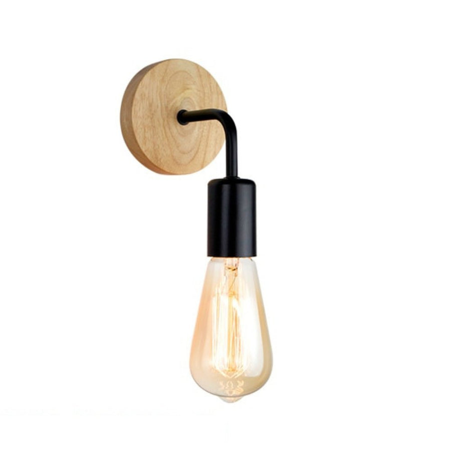 Lampe de Chevet Murale Industrielle Moderne Noire - Style Industriel.co