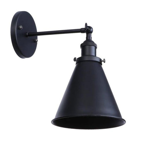 Lampe de Chevet Murale Industrielle Noire - Style Industriel.co