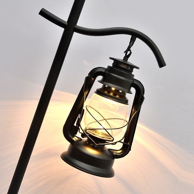 Lampe Industrielle Lanterne sur Pied - Style Industriel.co