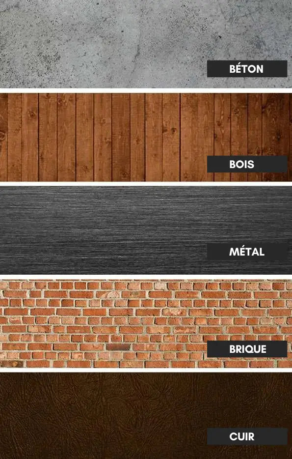 matériaux-style-industriel