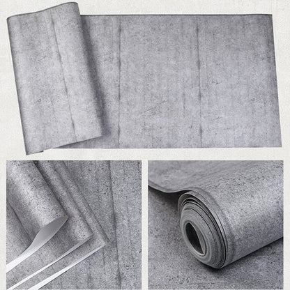 Papier Peint Style Industriel "Blocs Béton Gris" - Style Industriel.co