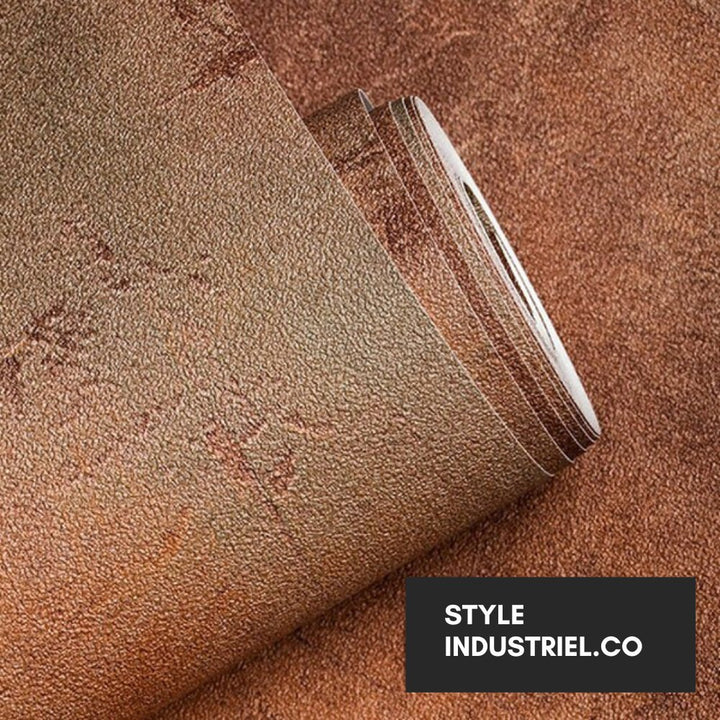 Papier Peint Style Industriel "Texture Rouillée" - Style Industriel.co