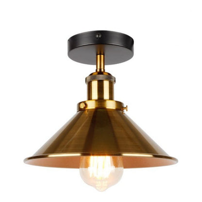 Plafonnier Industriel Design Or - Style Industriel.co