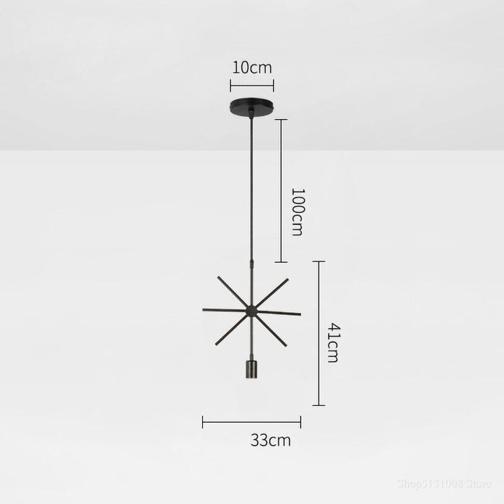 Suspension Industrielle Etoile - Style Industriel.co